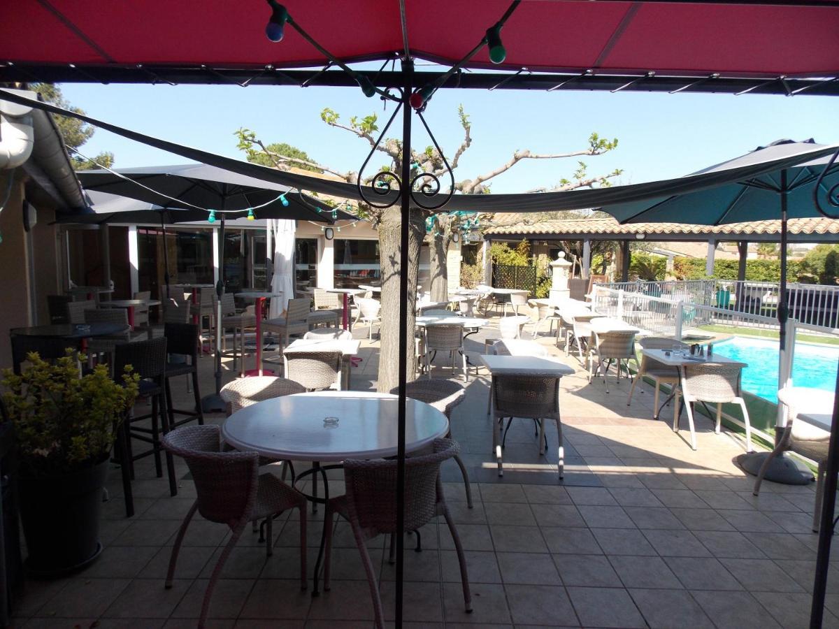 Logis Hotel Restaurant Uzes Pont Du Gard Exterior photo
